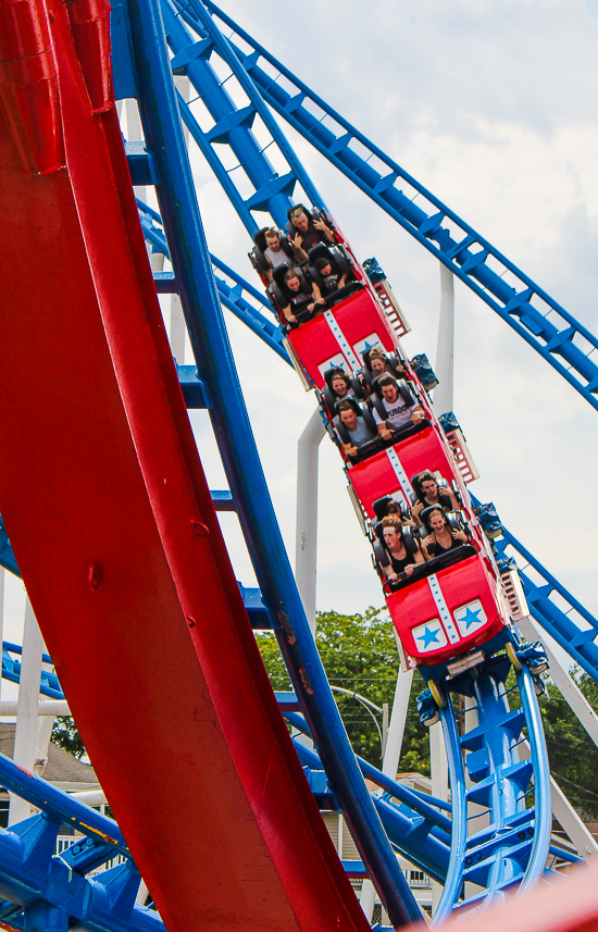 The All American Triple Loop at Indiana Beach, Monticello Indiana