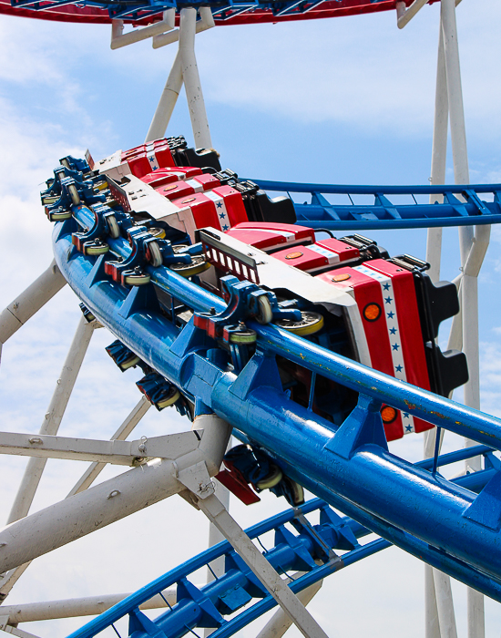 The All American Triple Loop at Indiana Beach, Monticello Indiana