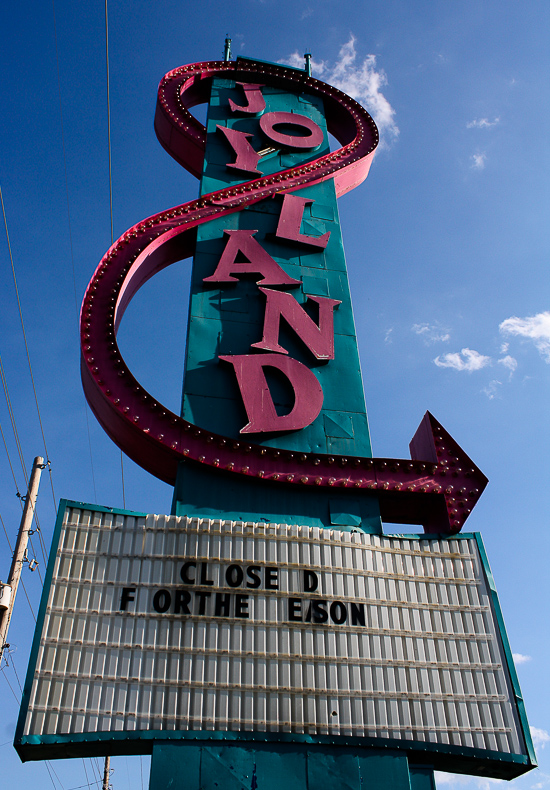 The Abandoned Joyland Amusement Park, Wichita, Kansas