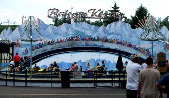 The Bayern Kurve Ride At Kennywood Park, West Mifflin Pennsylvania