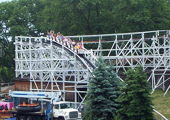 The Jack Rabbit Rollercoaster At Kennywood Park, West Mifflin Pennsylvania