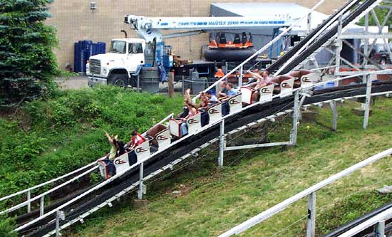 The Jack Rabbit Rollercoaster At Kennywood Park, West Mifflin Pennsylvania