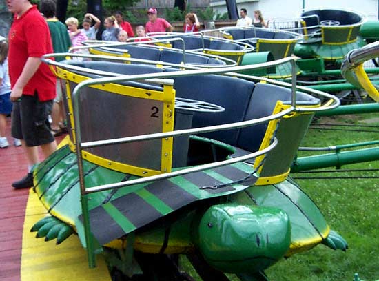 The Turtle Ride At Kennywood Park, West Mifflin Pennsylvania