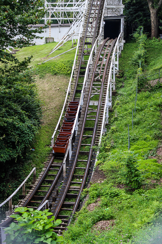 The Jack Rabbit Roller Coaster at Kennywood Park, West Mifflin, PA