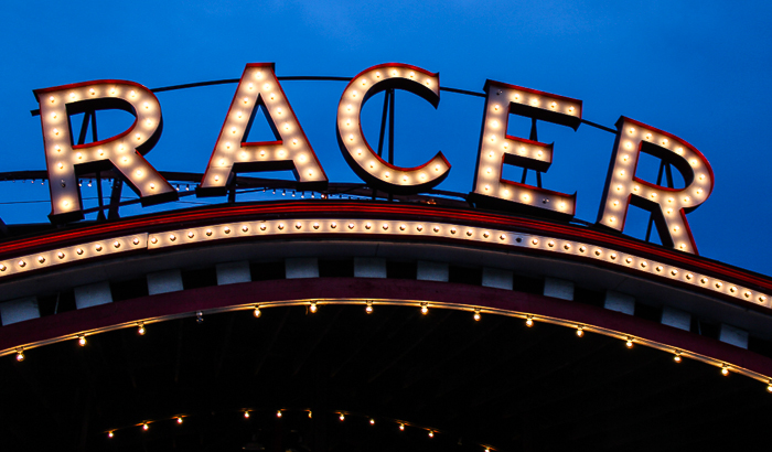 The Racer at Kennywood Park, West Mifflin, PA