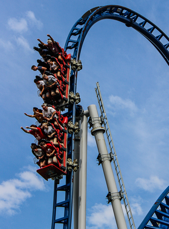 The Sky Rocket Roller Coaster at Kennywood Park, West Mifflin, PA