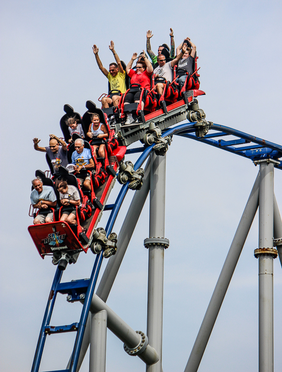 The Sky Rocket Roller Coaster at Kennywood Park, West Mifflin, PA