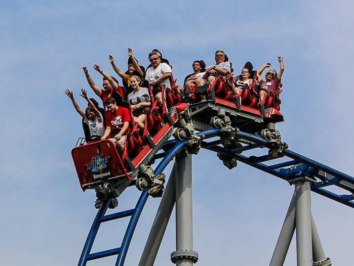 The Sky Rocket Roller Coaster at Kennywood Park, West Mifflin, PA