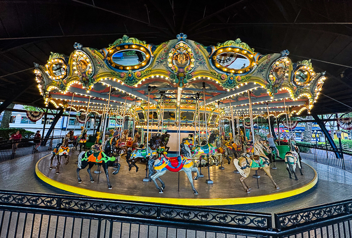 The Grand Carousel at coaster at Kennywood Park, West Mifflin, PA