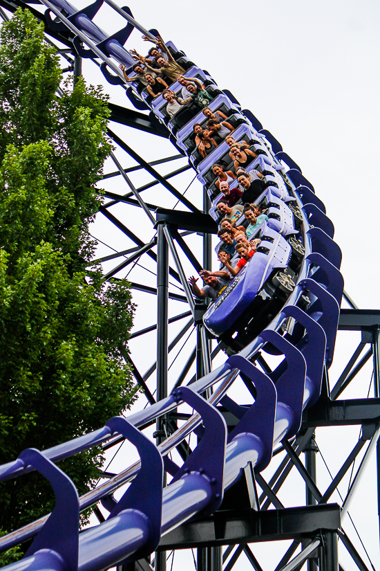 The Phantom's Revenge roller coaster at Kennywood Park, West Mifflin, PA