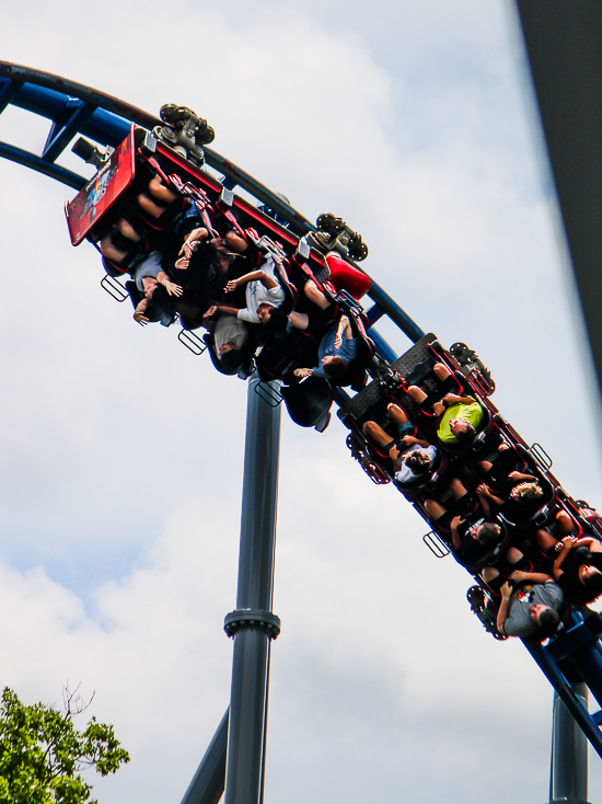 The Sky Rocket roller coaster at Kennywood Park, West Mifflin, PA
