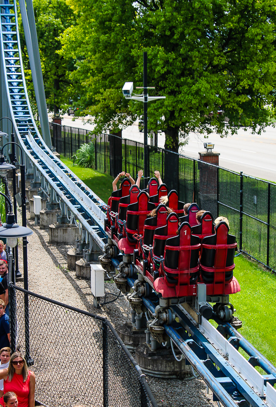 The Sky Rocket roller Coaster at Kennywood Park, West Mifflin, PA