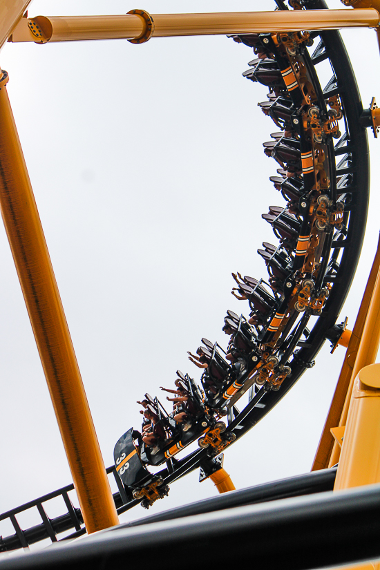 The Steel Curtaiin roller coaster at Kennywood Park, West Mifflin, PA