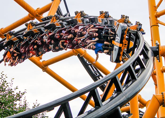 The Steel Curtaiin roller coaster at Kennywood Park, West Mifflin, PA