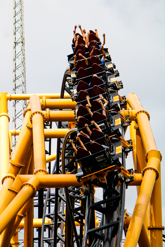 The Steel Curtaiin roller coaster at Kennywood Park, West Mifflin, PA