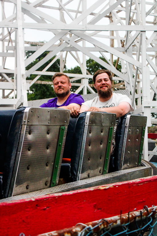 The Thunderbolt Roller Coaster at Kennywood Park, West Mifflin, PA