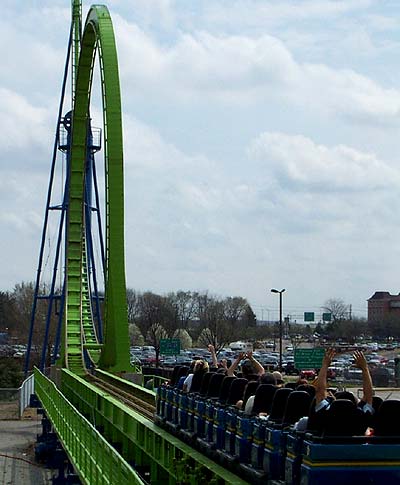 Greezed Lightnin' at Six Flags Kentucky Kingdom