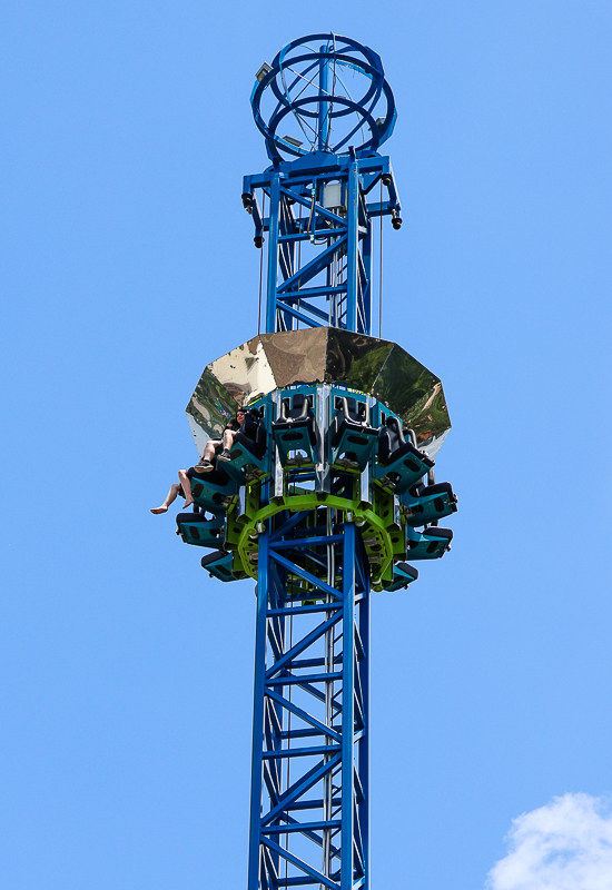Discovery Meadow at Kentucky Kingdom Theme Park, Louisville, Kentucky