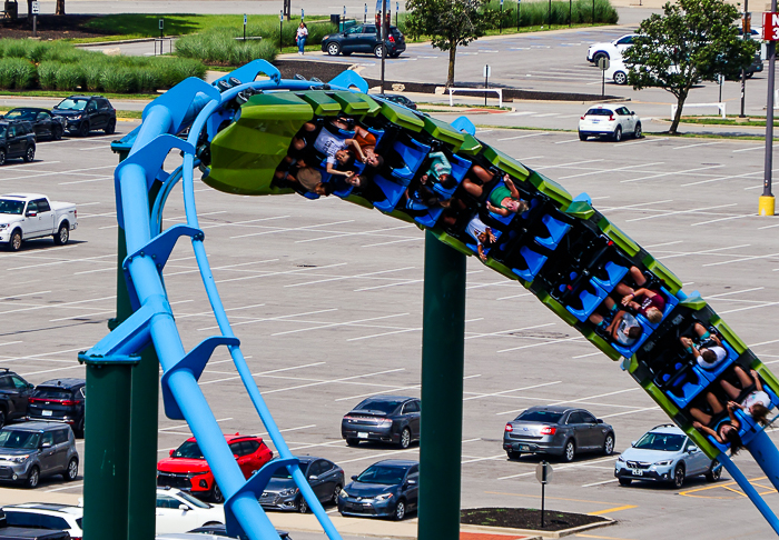 Lightning Run at Kentucky Kingdom Theme Park, Louisville, Kentucky