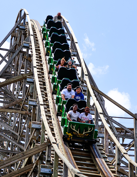 Wilderness Run at Kentucky Kingdom Theme Park, Louisville, Kentucky