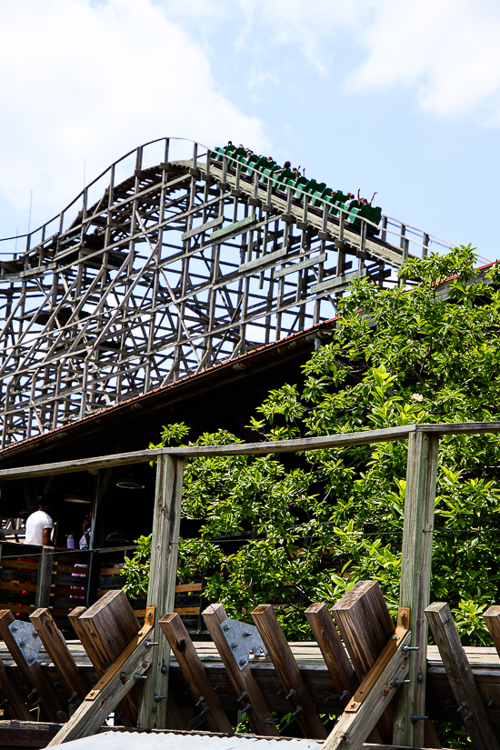 Wilderness Run at Kentucky Kingdom Theme Park, Louisville, Kentucky