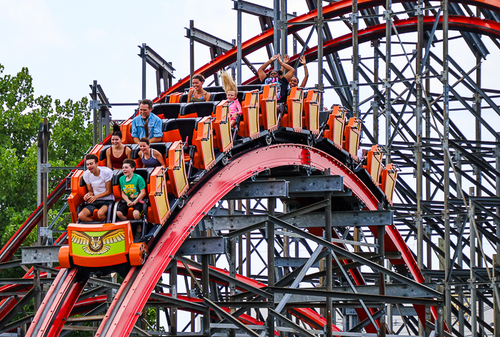 Wind Chaser at Kentucky Kingdom Theme Park, Louisville, Kentucky