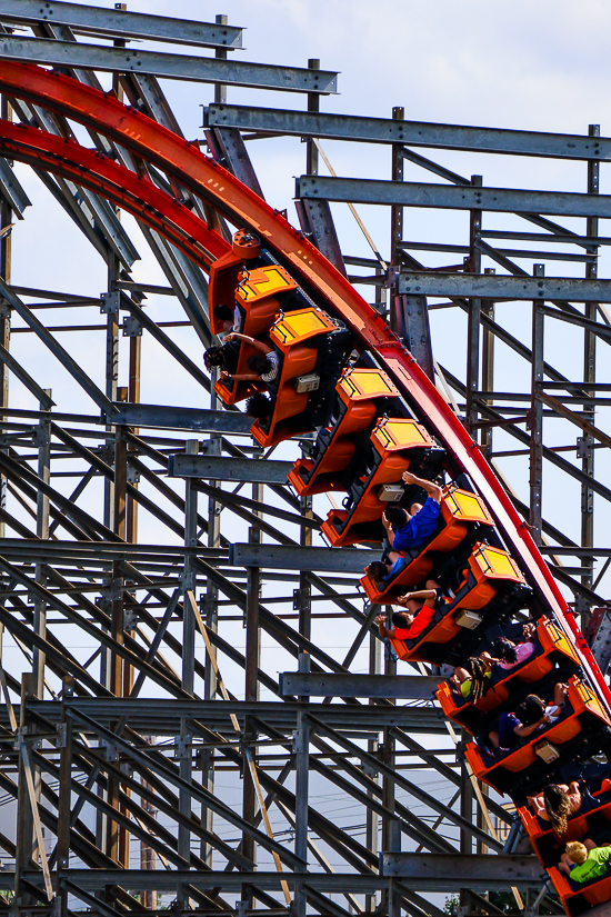 Wind Chaser at Kentucky Kingdom Theme Park, Louisville, Kentucky