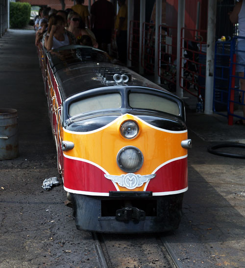 The Minature Railway at Kiddieland, Melrose Park, Illinois