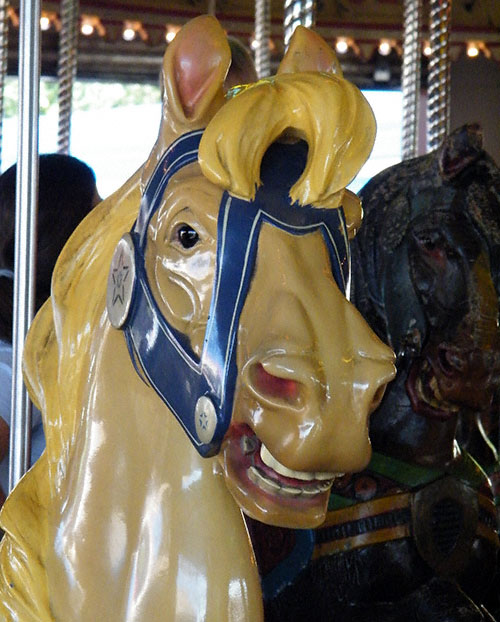 The Carousel at Kiddieland, Melrose Park, Illinois