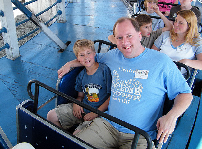 The Little Dipper Rollercoaster at Kiddieland, Melrose Park, Illinois