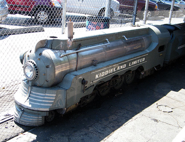 The Minature Railway at Kiddieland, Melrose Park, Illinois