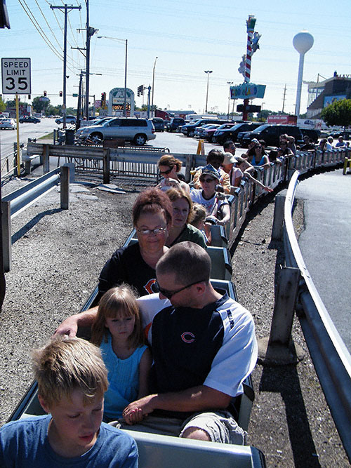 The Minature Railway at Kiddieland, Melrose Park, Illinois