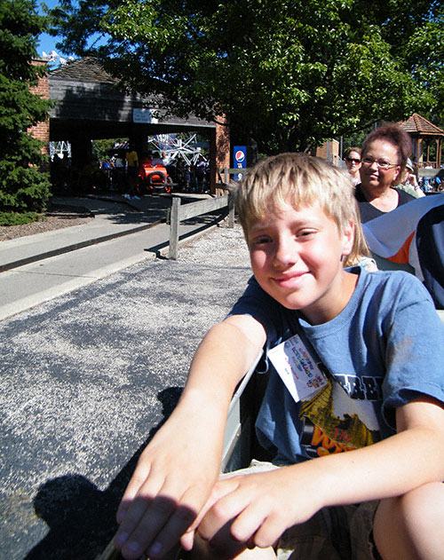 The Minature Railway at Kiddieland, Melrose Park, Illinois