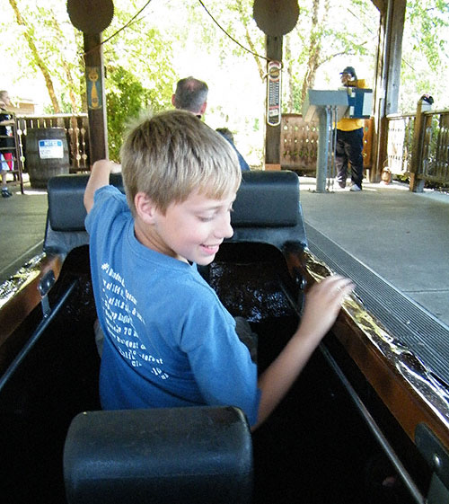 The Log Flume at Kiddieland, Melrose Park, Illinois