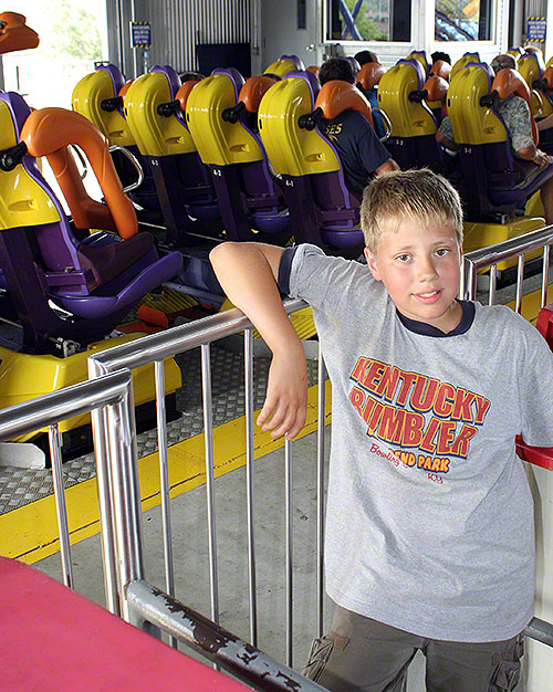 The Dominator Roller Coaster at Kings Dominion, Doswell, Virginia