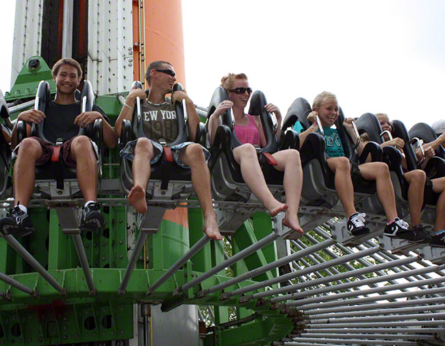 The Drop Tower at Kings Dominion, Doswell, Virginia