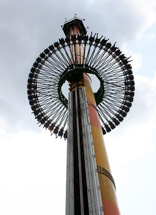 The Drop Tower at Kings Dominion, Doswell, Virginia