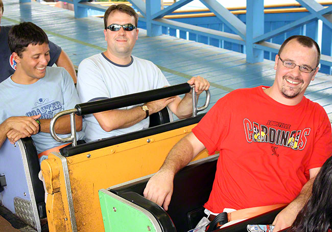 The Scooby's Ghoster Coaster Roller Coaster at Kings Dominion, Doswell, Virginia