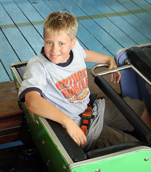 The Scooby's Ghoster Coaster Roller Coaster at Kings Dominion, Doswell, Virginia