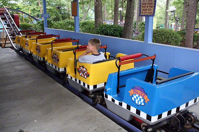 The Taxi Jam Roller Coaster at Kings Dominion, Doswell, Virginia