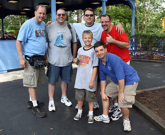 The Taxi Jam Roller Coaster at Kings Dominion, Doswell, Virginia