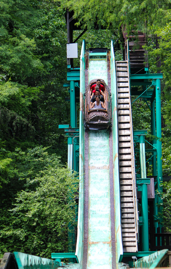 The New for 2018 Twisted Timbners Roller Coaster - The American Coaster Enthusiasts Coaster Con 41 at Kings Dominion, Doswell, Virginia