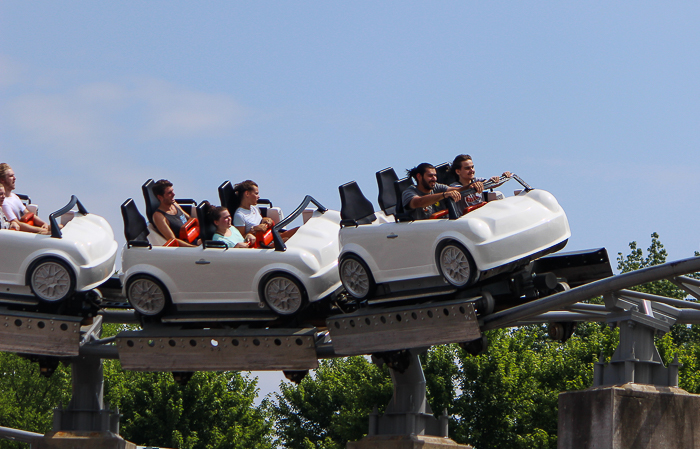 The Backlot Stunt Roller Coaster - The American Coaster Enthusiasts Coaster Con 41 at Kings Dominion, Doswell, Virginia