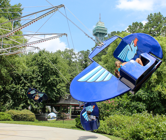 The New for 2018 Twisted Timbners Roller Coaster - The American Coaster Enthusiasts Coaster Con 41 at Kings Dominion, Doswell, Virginia