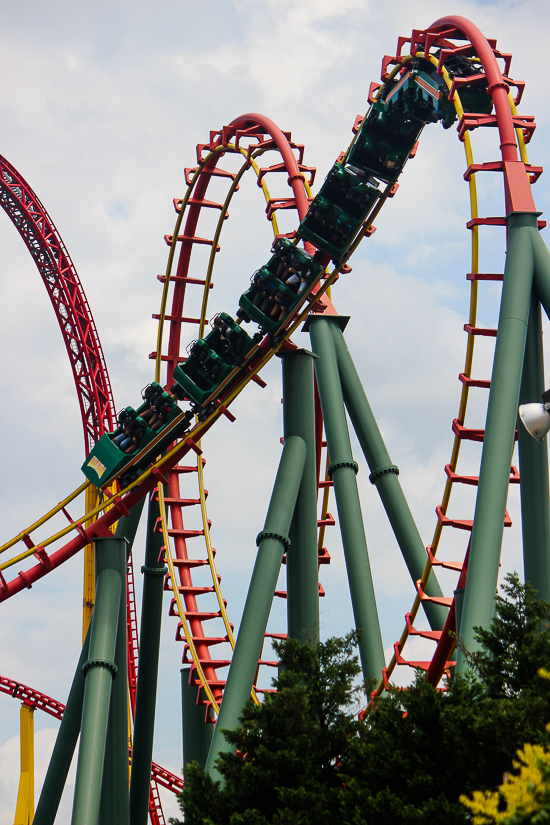  The Anaconda Roller Coaster - The American Coaster Enthusiasts Coaster Con 41 at Kings Dominion, Doswell, Virginia