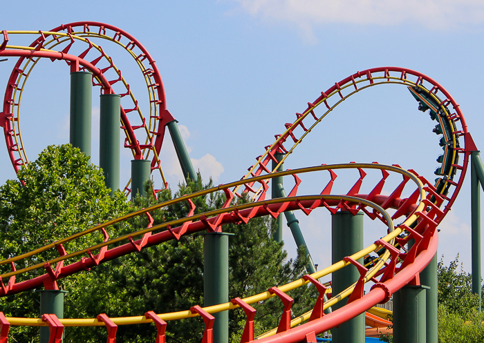 The Anaconda Roller Coaster - The American Coaster Enthusiasts Coaster Con 41 at Kings Dominion, Doswell, Virginia