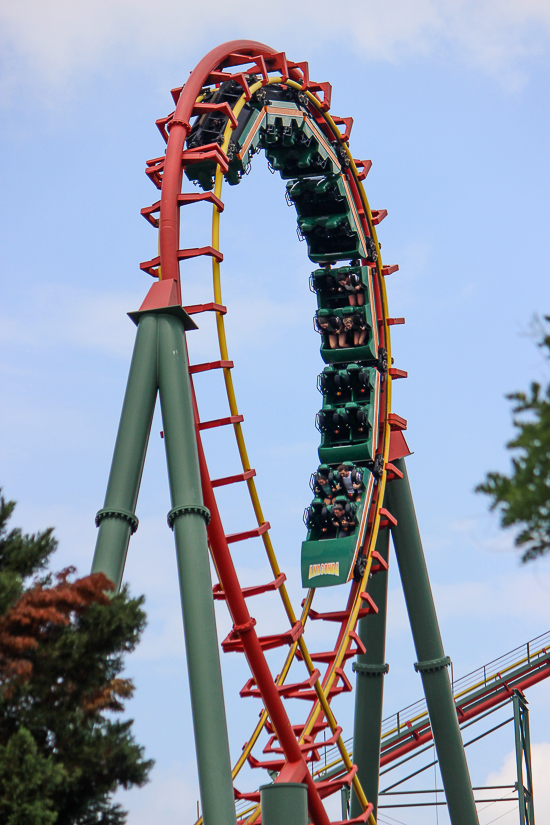 The Anaconda Roller Coaster - The American Coaster Enthusiasts Coaster Con 41 at Kings Dominion, Doswell, Virginia