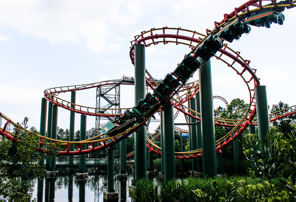 Negative G Kings Dominion American Coaster Enthusiasts Coaster