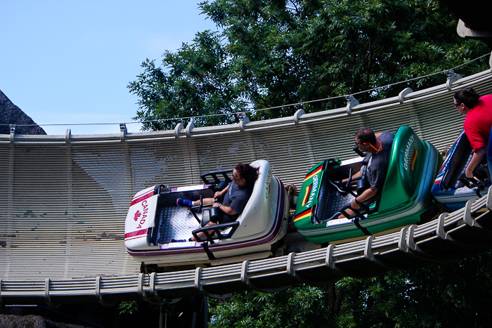  The Avalanche bobsled Roller Coaster - The American Coaster Enthusiasts Coaster Con 41 at Kings Dominion, Doswell, Virginia