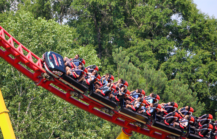 The Intimidator 305 Roller Coaster - The American Coaster Enthusiasts Coaster Con 41 at Kings Dominion, Doswell, Virginia